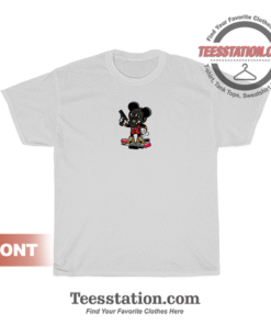 Gangsta Cartoon Mickey Mouse T-Shirt Unisex