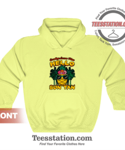 Goodbye Lesson Plan Hello Sun Tan Hoodie Unisex