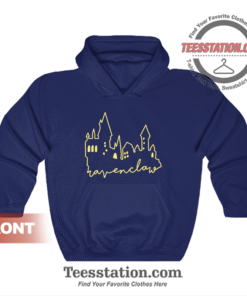 Hogwarts Castle Ravenclaw Hoodie