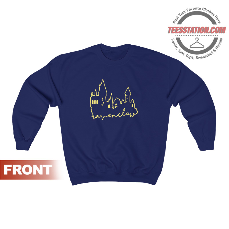 Hogwarts Castle Ravenclaw Sweatshirt Hogwarts Castle Ravenclaw Sweatshirt