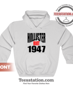 Hollister Riot 1947 Light Hoodie Unisex