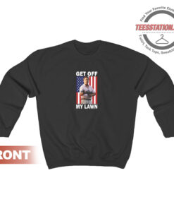 Ken Get Off My Lawn American Flag Sweatshirt
