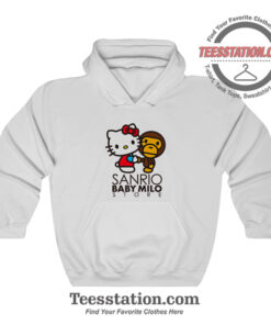 Baby Milo X Hello Kitty Sanrio Store Hoodie