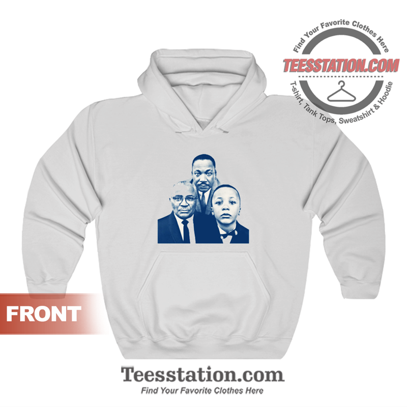 Martin Luther King Family Hoodie Unisex Martin Luther King Family Hoodie Unisex