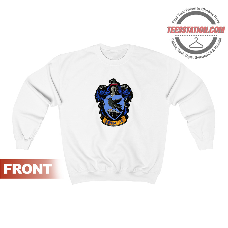 Ravenclaw House Crest Sweatshirt Ravenclaw House Crest Sweatshirt