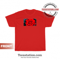 Romantic Red Rose Flower T-Shirt