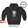 Skeleton Drinking Coffee Hoodie Unisex