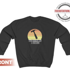 Two Chicks And A Hammer Logo Sweatshirt Unisex