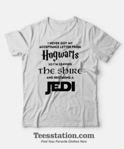 Hogwarts on Becoming a Jedi T-Shirt