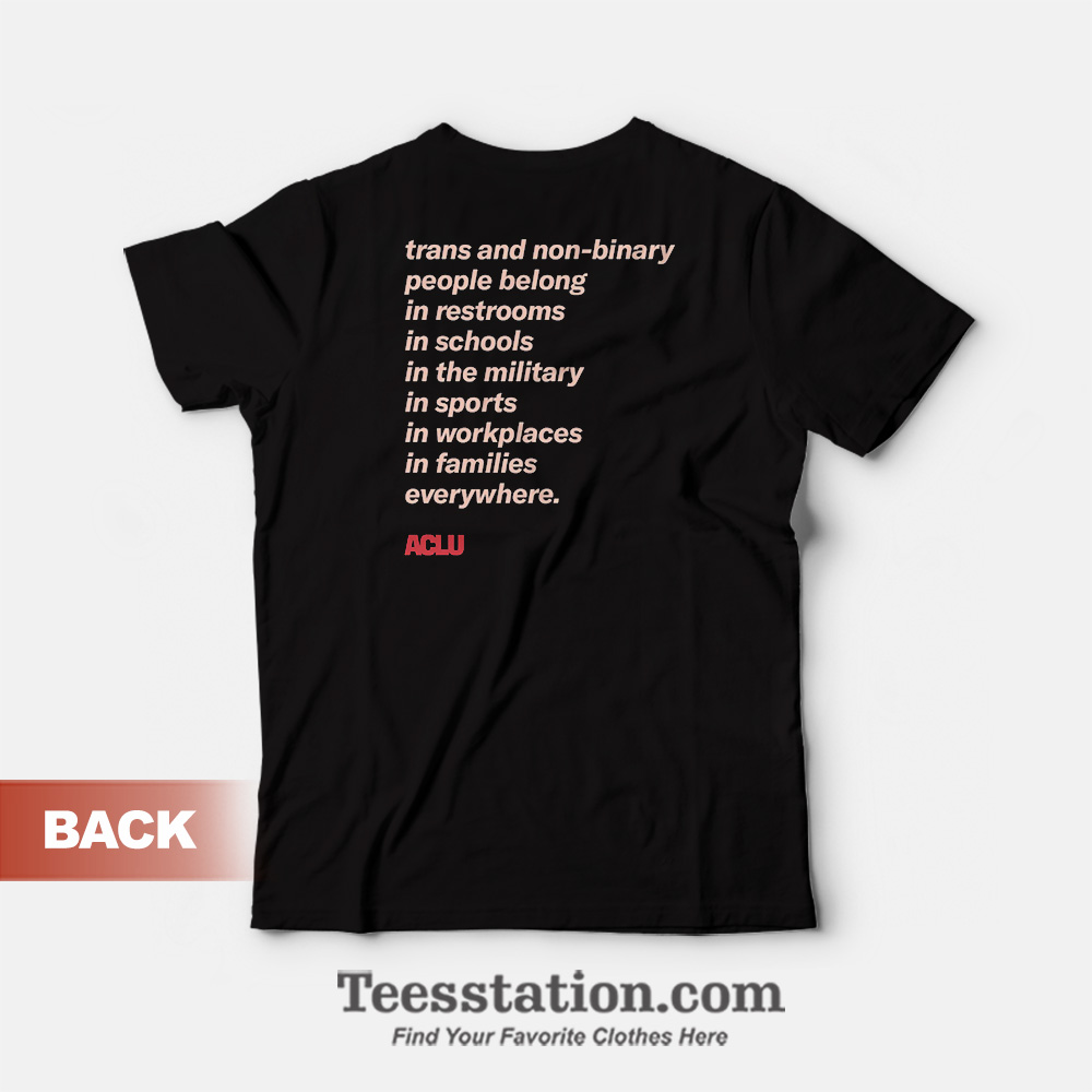 Trans People Belong T-Shirt Trans People Belong T-Shirt