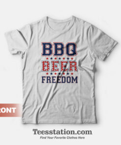 BBQ Beer Freedom T-Shirt