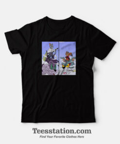Tom Uchiha Vs Jerry Uzumaki T-Shirt