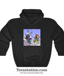 Tom Uchiha Vs Jerry Uzumaki Hoodie