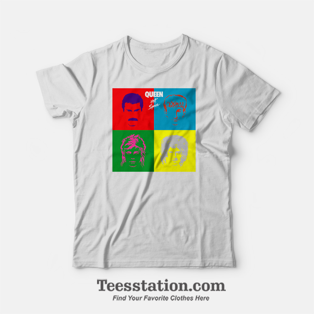 Queen Pop Art Hot Space T-Shirt Queen Pop Art Hot Space T-Shirt