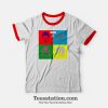 Queen Pop Art Hot Space Ringer T-shirt