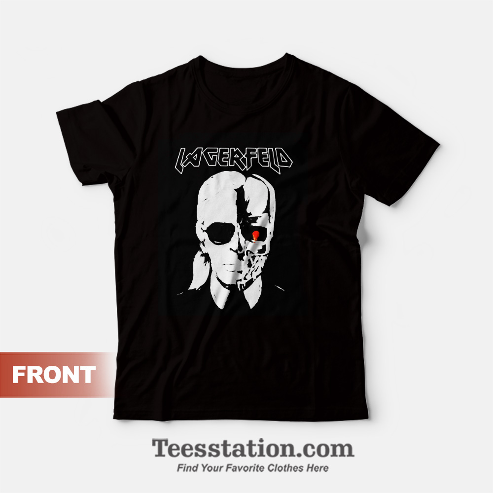 Stylestalker Karl Lagerfeld Metal T-shirts Stylestalker Karl Lagerfeld Metal T-shirts