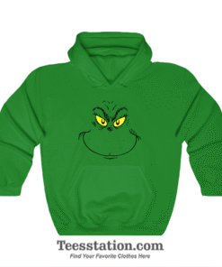 Dr. Seuss Grinch Face Hoodies