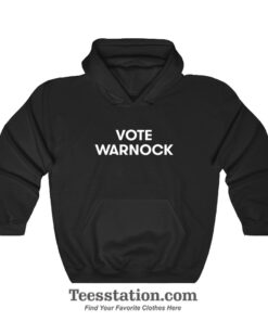 Vote Warnock Hoodie