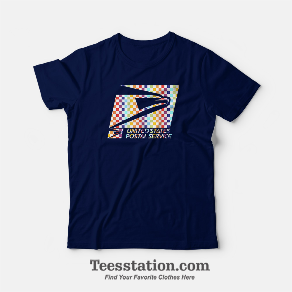 United States Postal Service USPS Multicolor Board T-Shirt United States Postal Service USPS Multicolor Board T-Shirt
