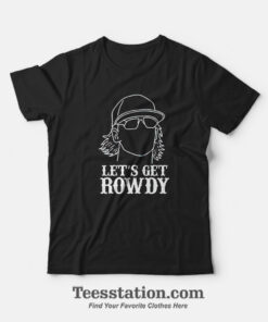 Mississippi State Rowdey Jordan Let's Get Rowdy T-Shirt