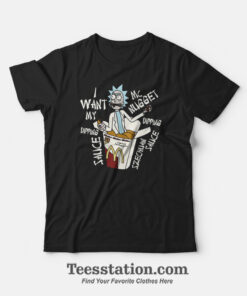 Rick and Morty McDonalds Szechuan Sauce T-Shirt