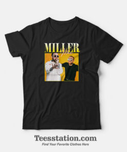 Mac Miller 90s Vintage Black T-Shirt