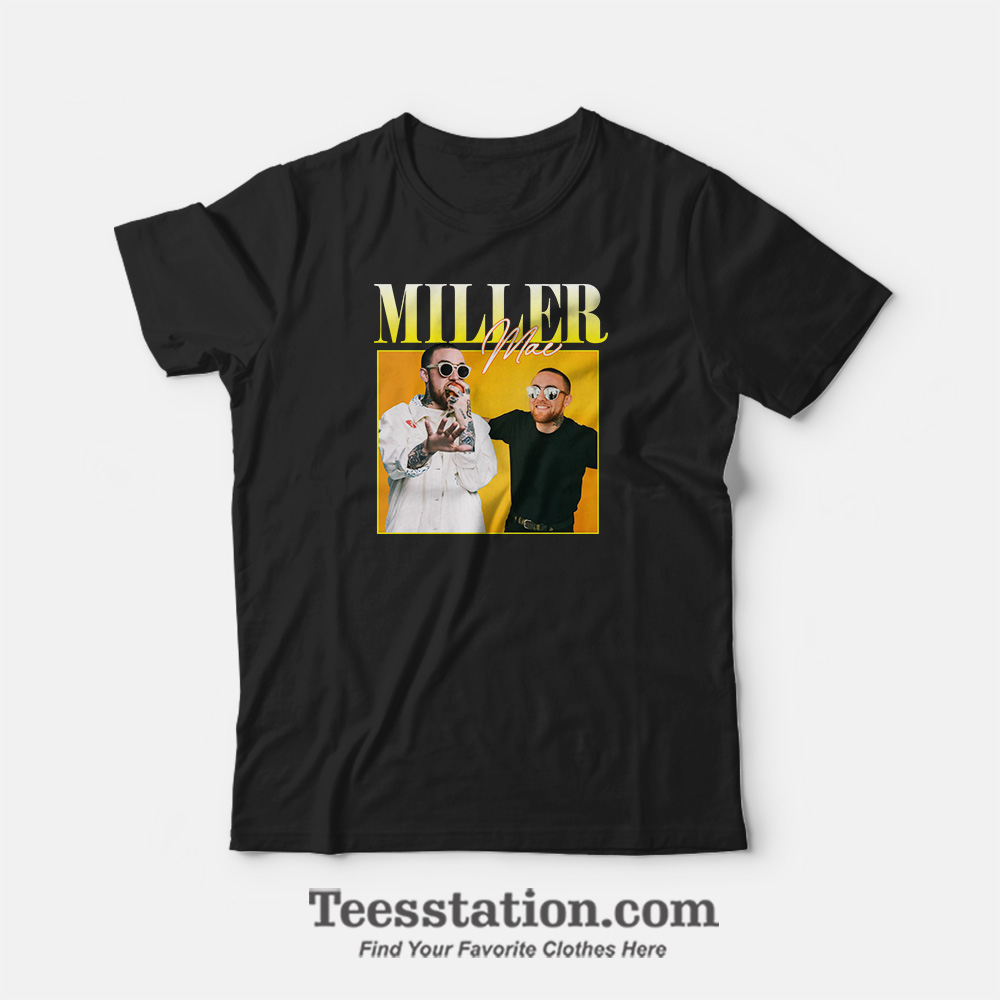 Mac-Miller-90s-Vintage-Black Mac Miller 90s Vintage Black T-Shirt