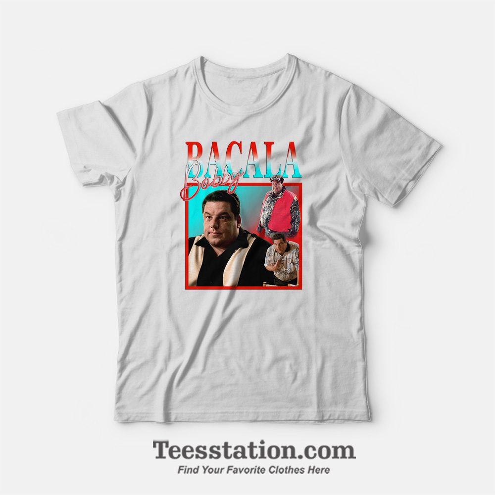 Vintage The Sopranos Bobby Bacala T-Shirt Vintage The Sopranos Bobby Bacala T-Shirt