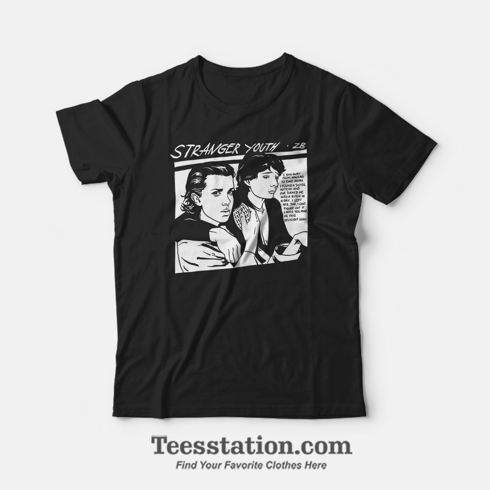 Stranger Things Youth LP Parody T-Shirt Stranger Things Youth LP Parody T-Shirt