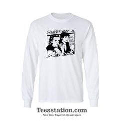 Stranger Thing Youth Mileven LP Parody Long Sleeves T-Shirt