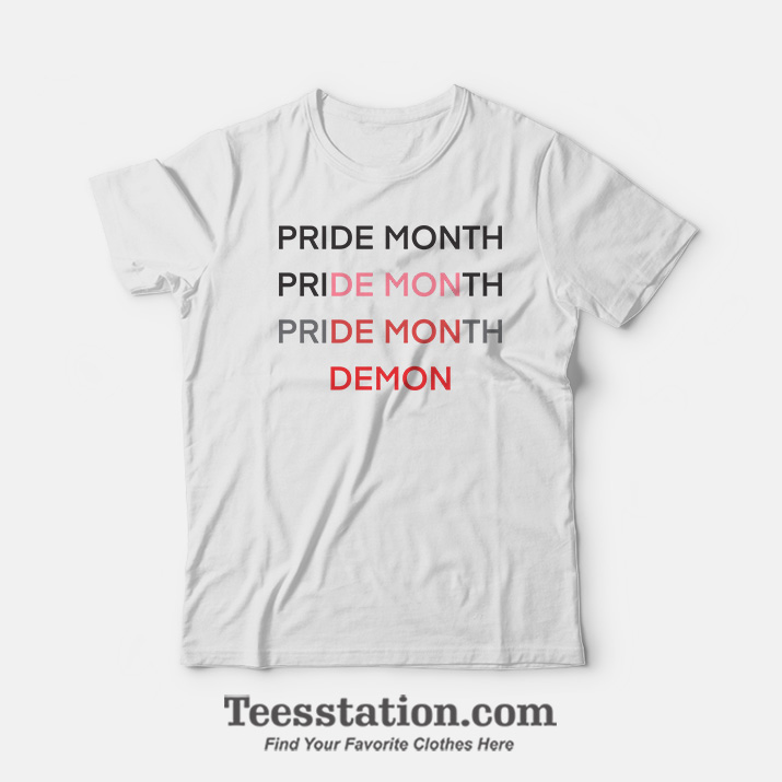 Pride Month Demon T-Shirt Pride Month Demon T-Shirt