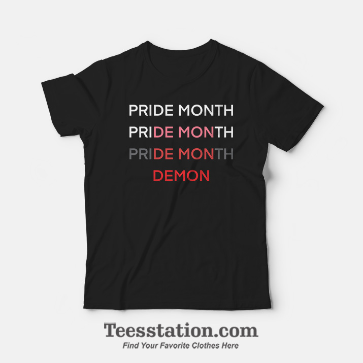 Pride Month Demon T-Shirt Pride Month Demon T-Shirt