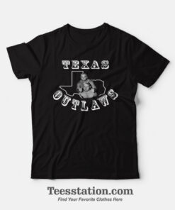 Dusty Rhodes and Dick Murdoch The Texas Outlaws T-Shirt
