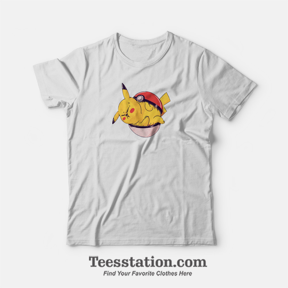 Fat Pikachu Meme Funny T-Shirt Fat Pikachu Meme Funny T-Shirt