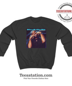 Billie Eilish Armani White Parody Sweatshirt