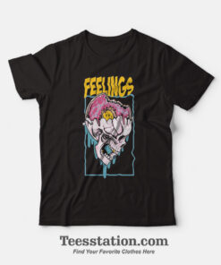 Feelings In A Skull T-Shirt