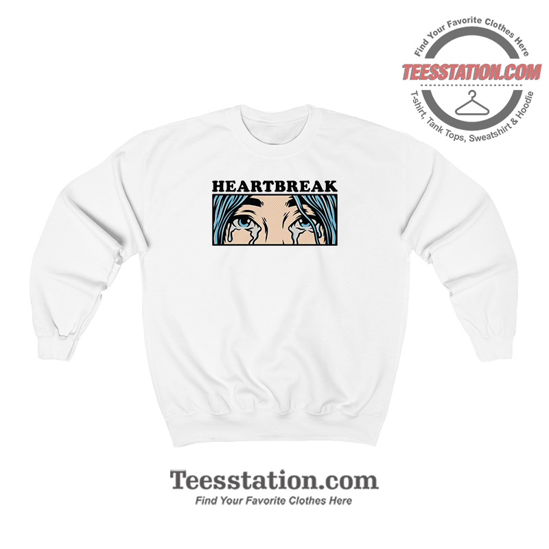 Heartbreak Girl With Lolipop Sweatshirt Heartbreak Girl With Lolipop Sweatshirt