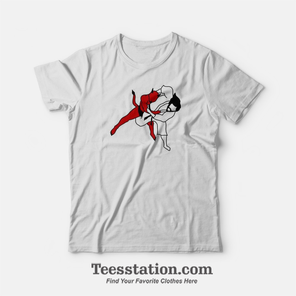 Jesus Fight With The Devil T-Shirt Jesus Fight With The Devil T-Shirt