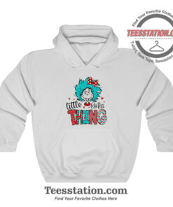Little Miss Thing Dr Seuss Girl Hoodie