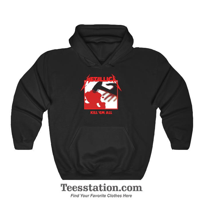 Metallica Kill'em All Hoodie Metallica Kill'em All Hoodie