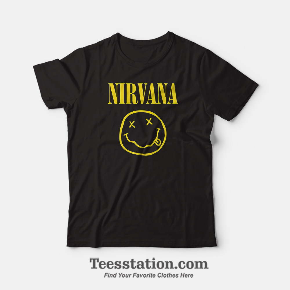 Nirvana Smiley T-Shirt Nirvana Smiley T-Shirt
