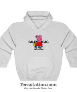 Peppa Pig X Balenciaga Parody Hoodie