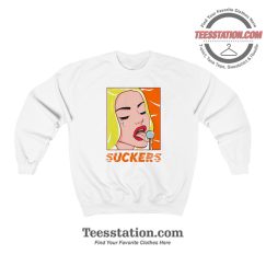 Suckers Girl With Lolipop Sweatshirt