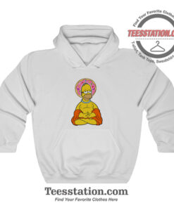 The Simpsons Homer Buddha Hoodie