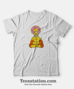 The Simpsons Homer Buddha T-Shirt