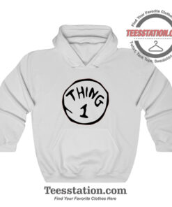 Thing 1 Dr Seuss Hoodie