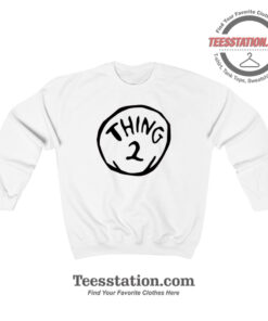 Thing 2 Dr Seuss Sweatshirt