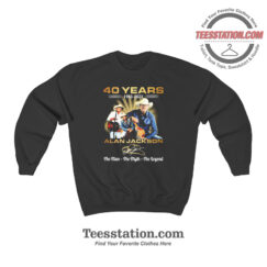 Alan Jackson 40 Years Vintage Sweatshirt