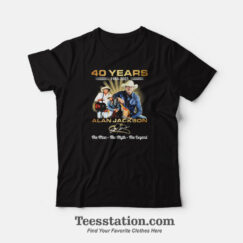 Alan Jackson 40 Years Vintage T-Shirt