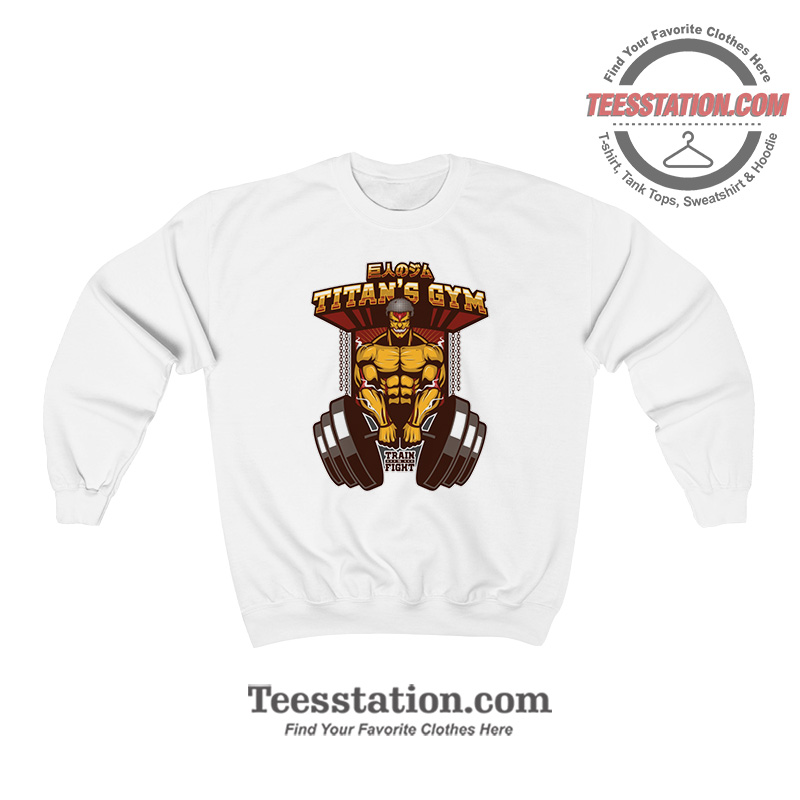 Armored Titan's Gym Sweatshirt Armored Titan's Gym Sweatshirt